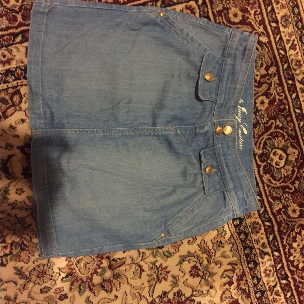 Juicy jeans skirt